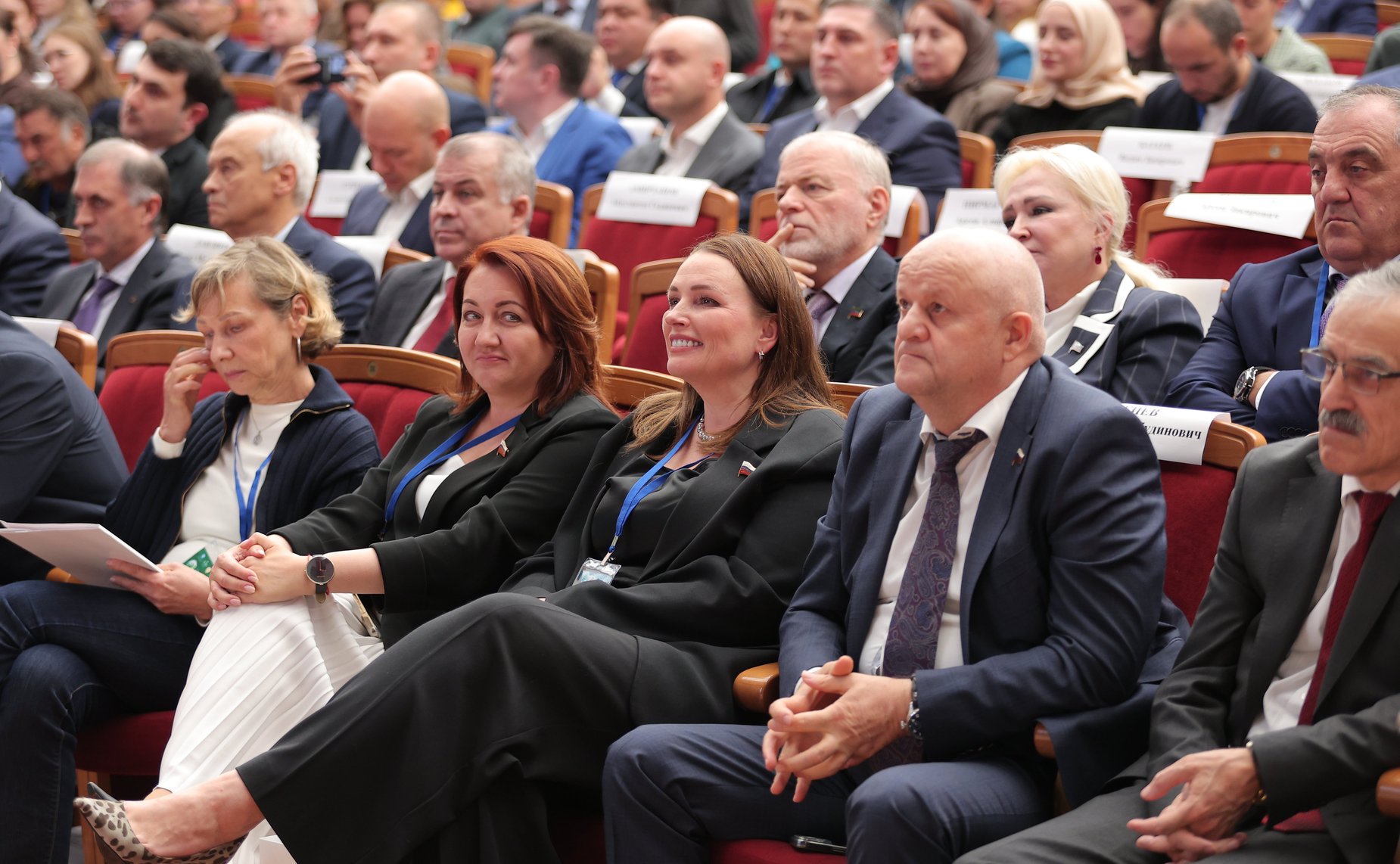 Открытие международного форума «Устойчивое развитие горных территорий» (фото пресс-служба Министерства экономического развития Республики Дагестан)