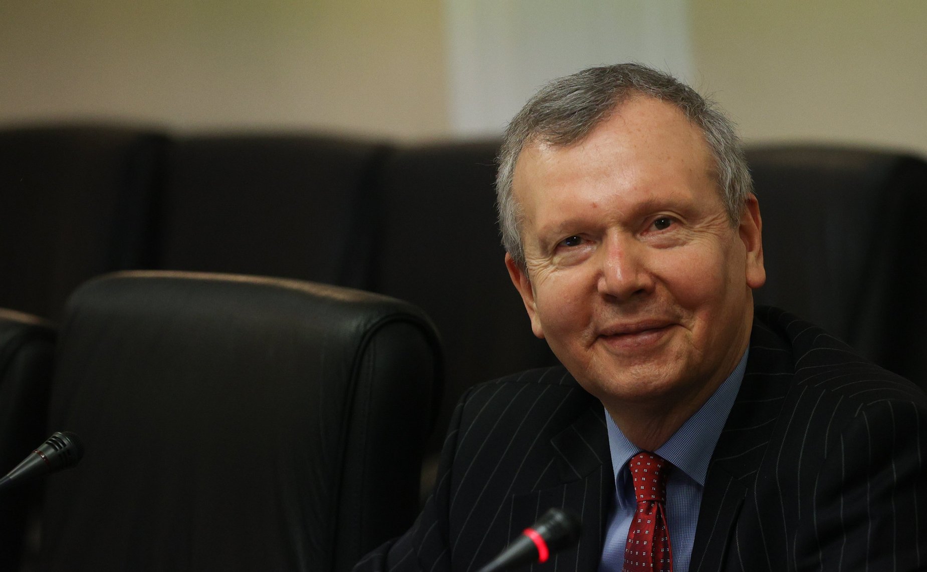 Встреча председателя Комитета СФ по международным делам Григория Карасина с председателем Комиссии по иностранным делам Рийгикогу Эстонской Республики Марко Михкельсоном