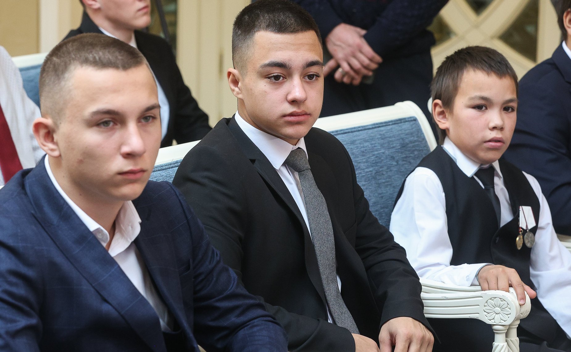 X торжественная церемония награждения детей и подростков, проявивших мужество в экстремальных ситуациях и спасших человеческие жизни