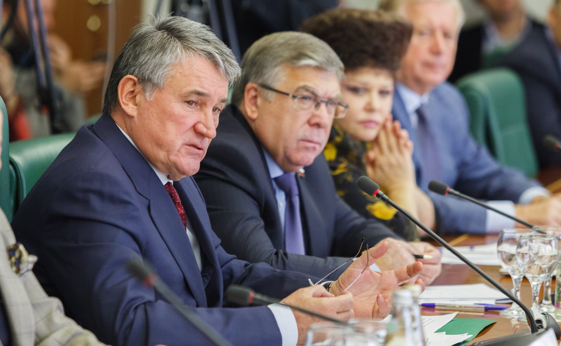 Ю. Воробьев Заседание Комитета общественной поддержки жителей Юго-Востока Украины