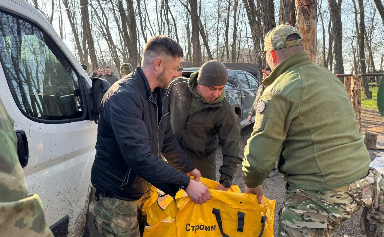 Айрат Гибатдинов посетил Донецкую Народную Республику и Херсонскую область и была передана помощь