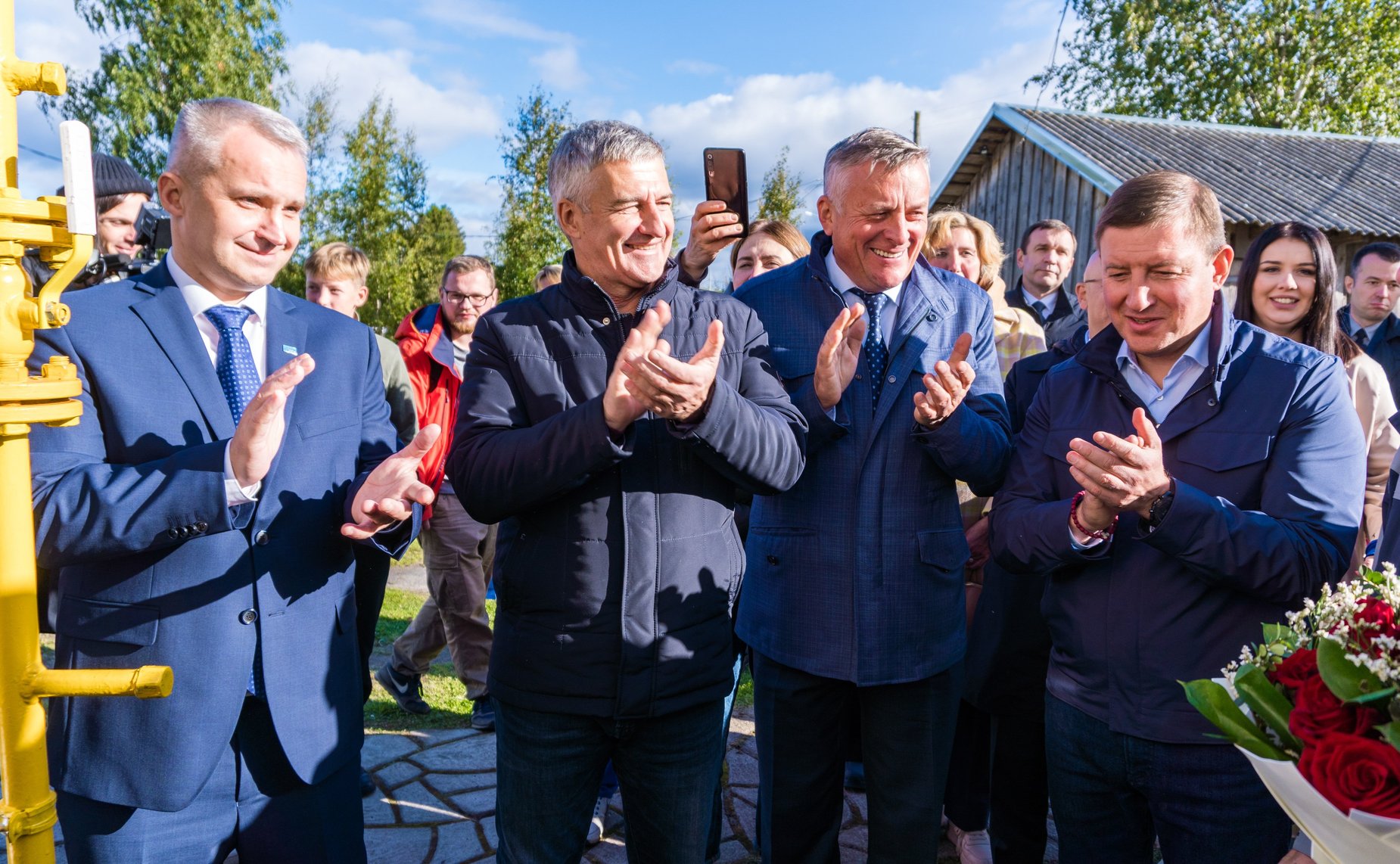 Первый заместитель Председатель Совета Федерации Андрей Турчак в ходе рабочей поездки в Карелию принял участие в мероприятиях по догазификации