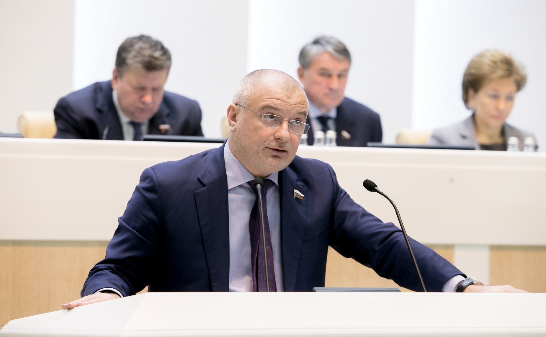 381-зеседание Совета Федерации Клишас