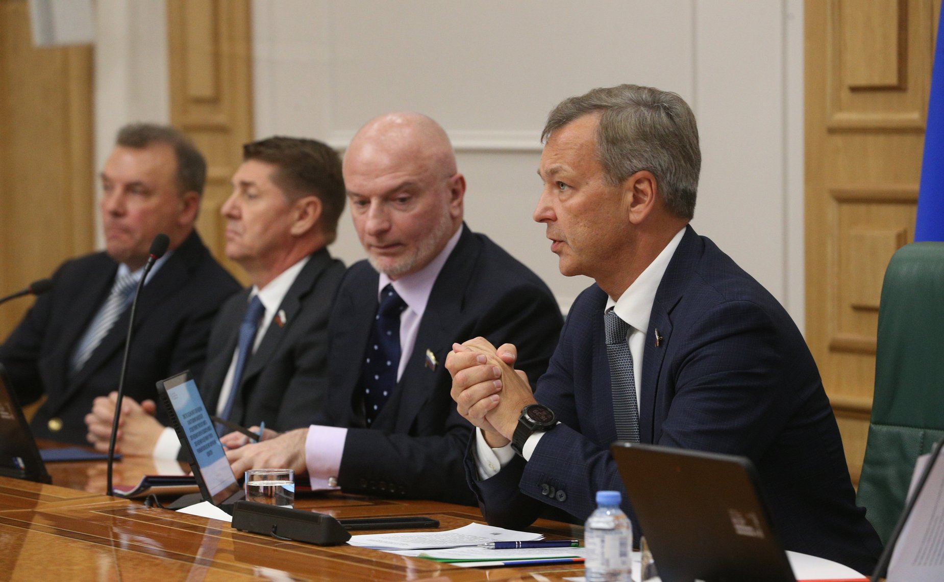 Совместное заседание Комитета СФ по обороне и безопасности, Комитета СФ по конституционному законодательству и государственному строительству, Комитета СФ по федеративному устройству, региональной политике, местному самоуправлению и делам Севера