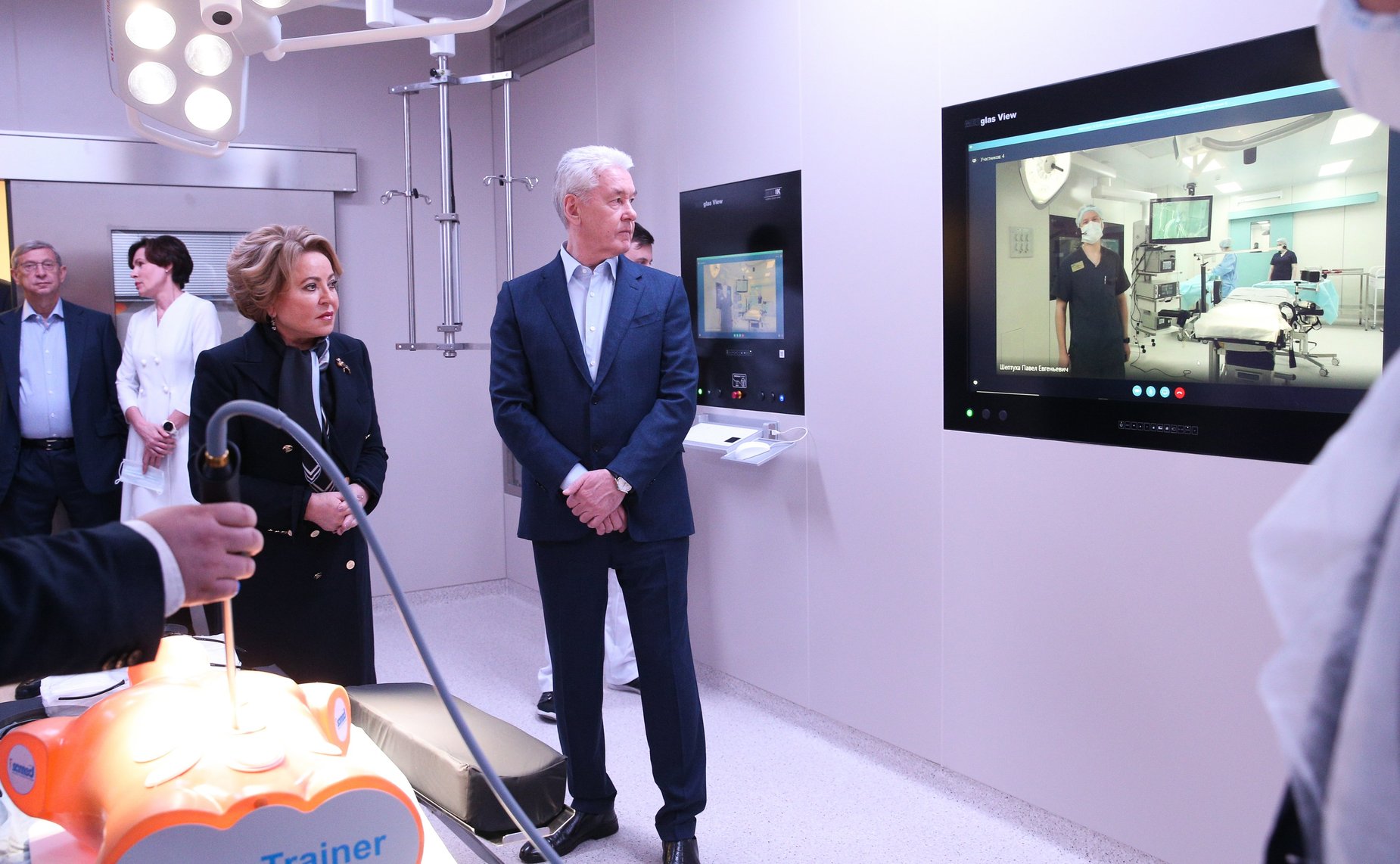 Председатель Совета Федерации Валентина Матвиенко приняла участие в открытии многофункционального медицинского центра в Москве