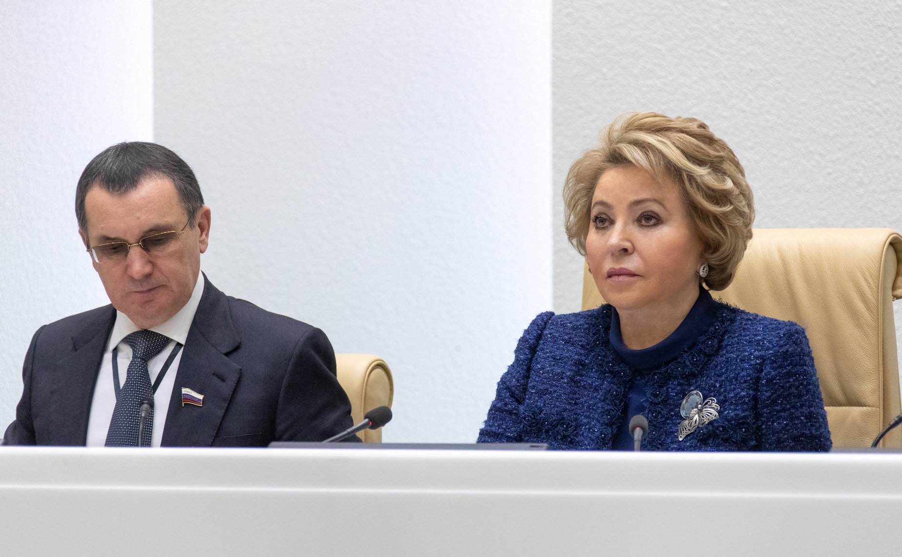 Николай Федоров и Валентина Матвиенко