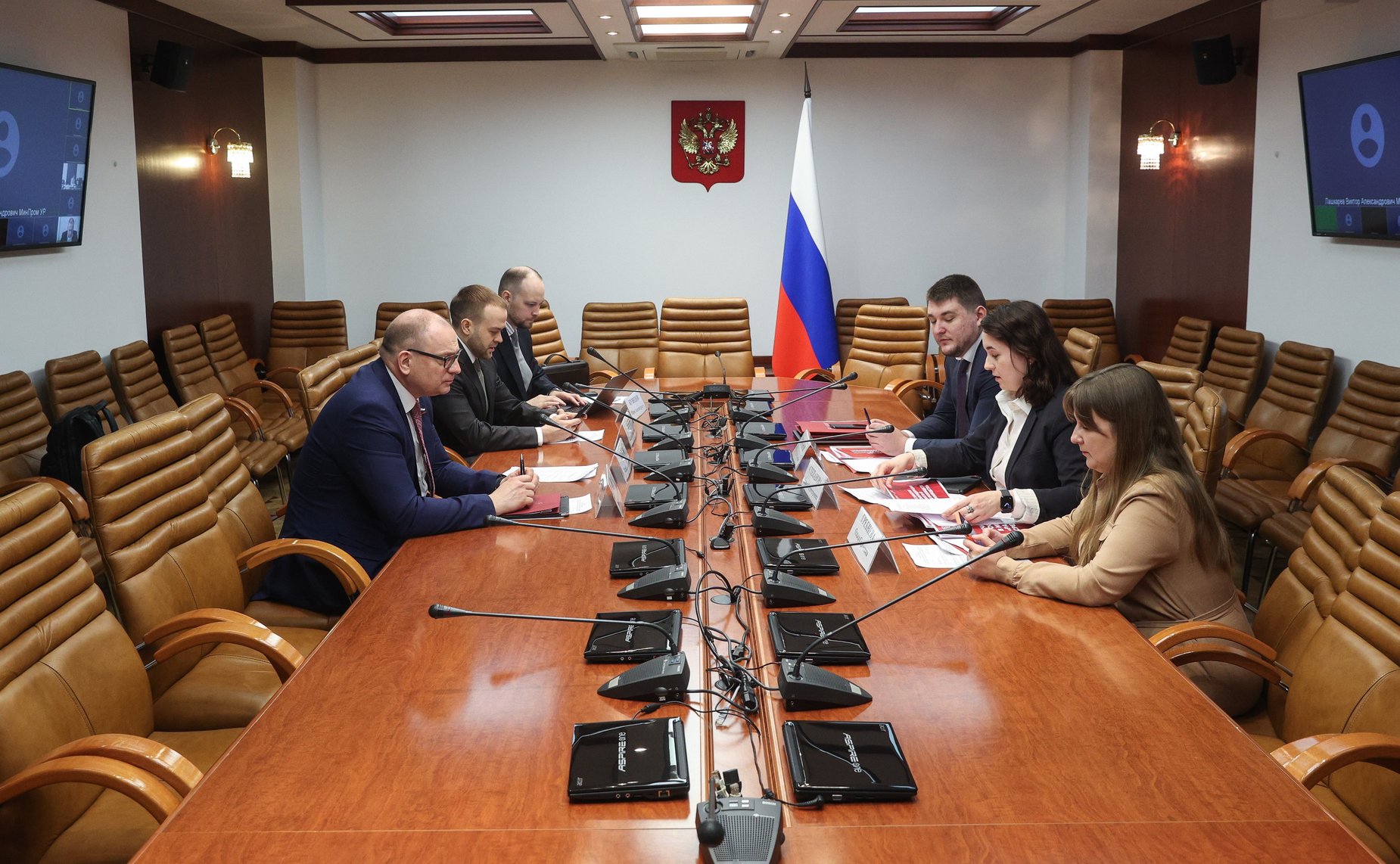 Совещание по обсуждению вопросов развития станкоинструментальной промышленности и реализации федерального проекта