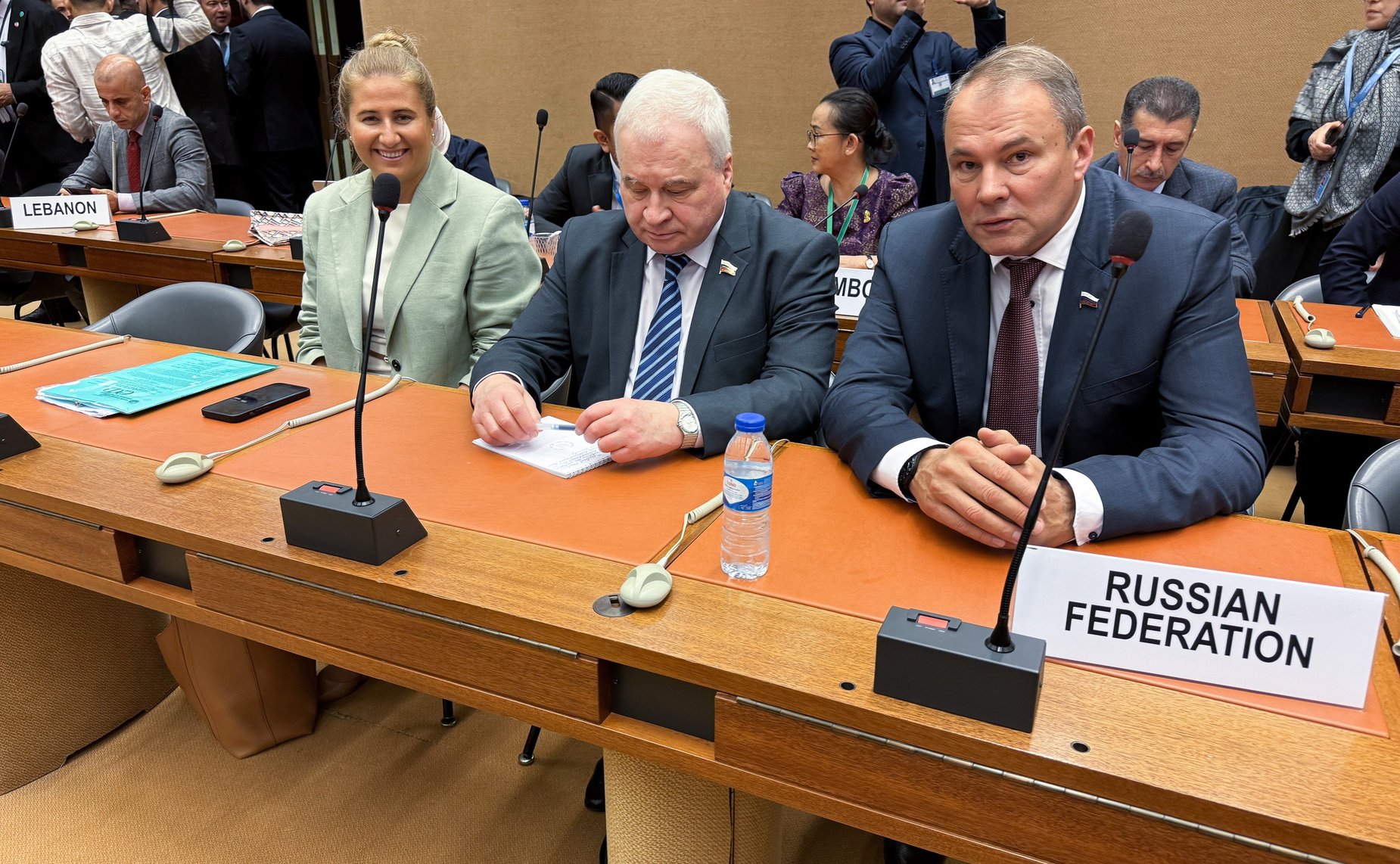 Делегация Совета Федерации принимает участие в мероприятиях, организованных Межпарламентским союзом в Женеве