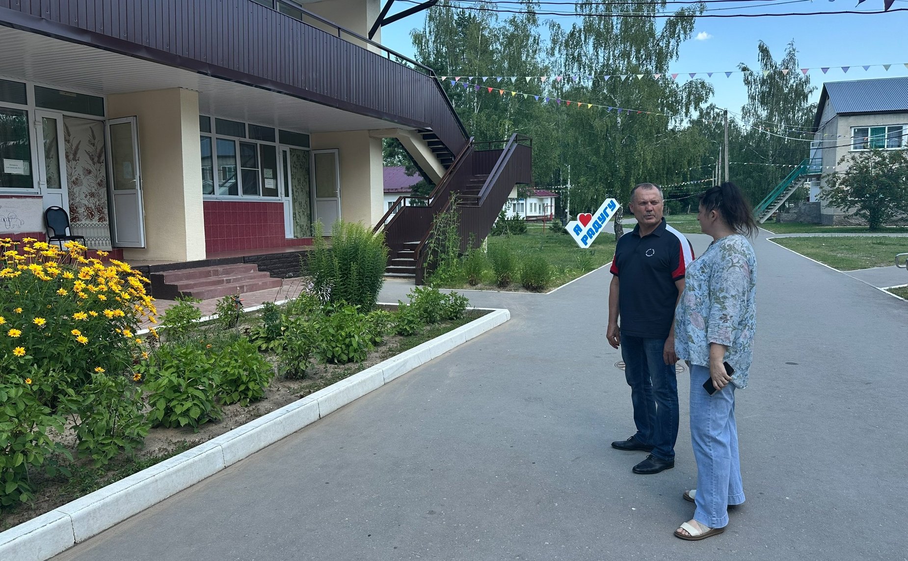 Игорь Мурог в ходе рабочей поездки в регион посетил детский оздоровительный лагерь «Радуга» в городе Спас-Клепики