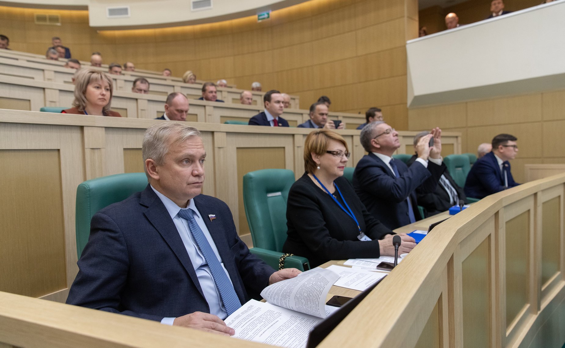 Заседание VI Съезда Всероссийского Совета местного самоуправления