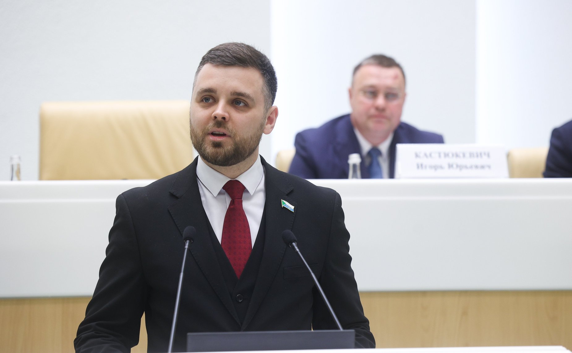 Заседание Палаты молодых законодателей при Совете Федерации