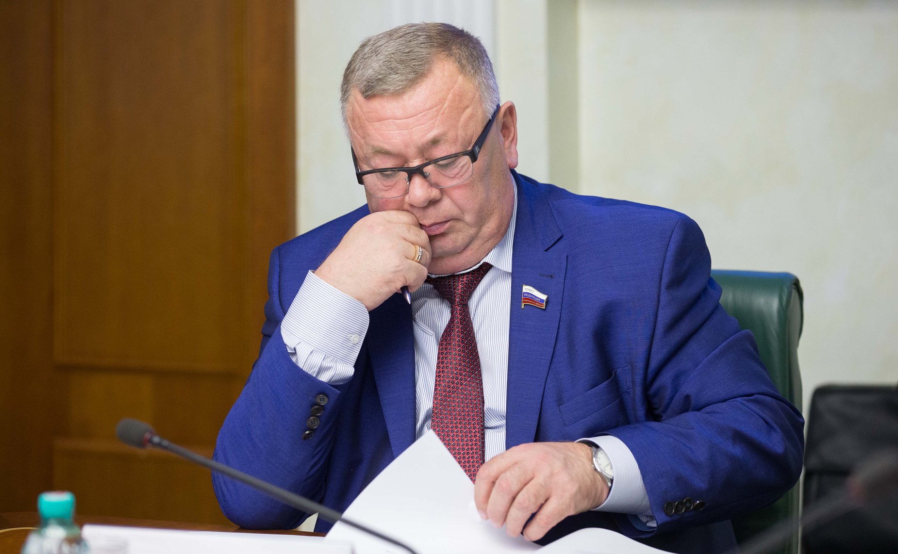 Заседание Комитета Совета Федерации по аграрно-продовольственной политике и природопользованию Николаев