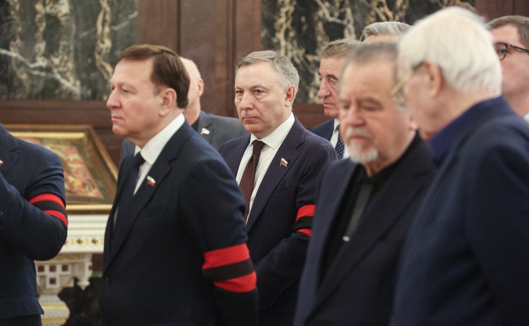 Валентина Матвиенко приняла участие в траурных мероприятиях прощания с Н.И. Рыжковым в Храме Христа Спасителя