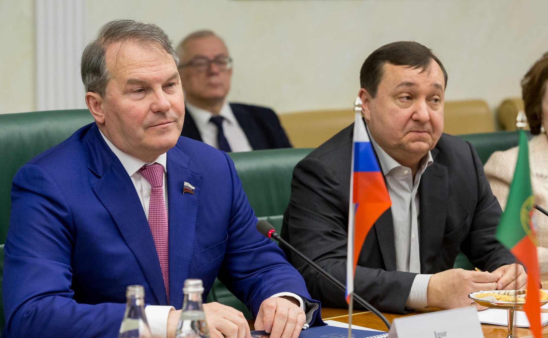 Встреча Игоря Морозова с главой администрации муниципалитета Кашкайш (Португалия) Карлушем Каррейрашом