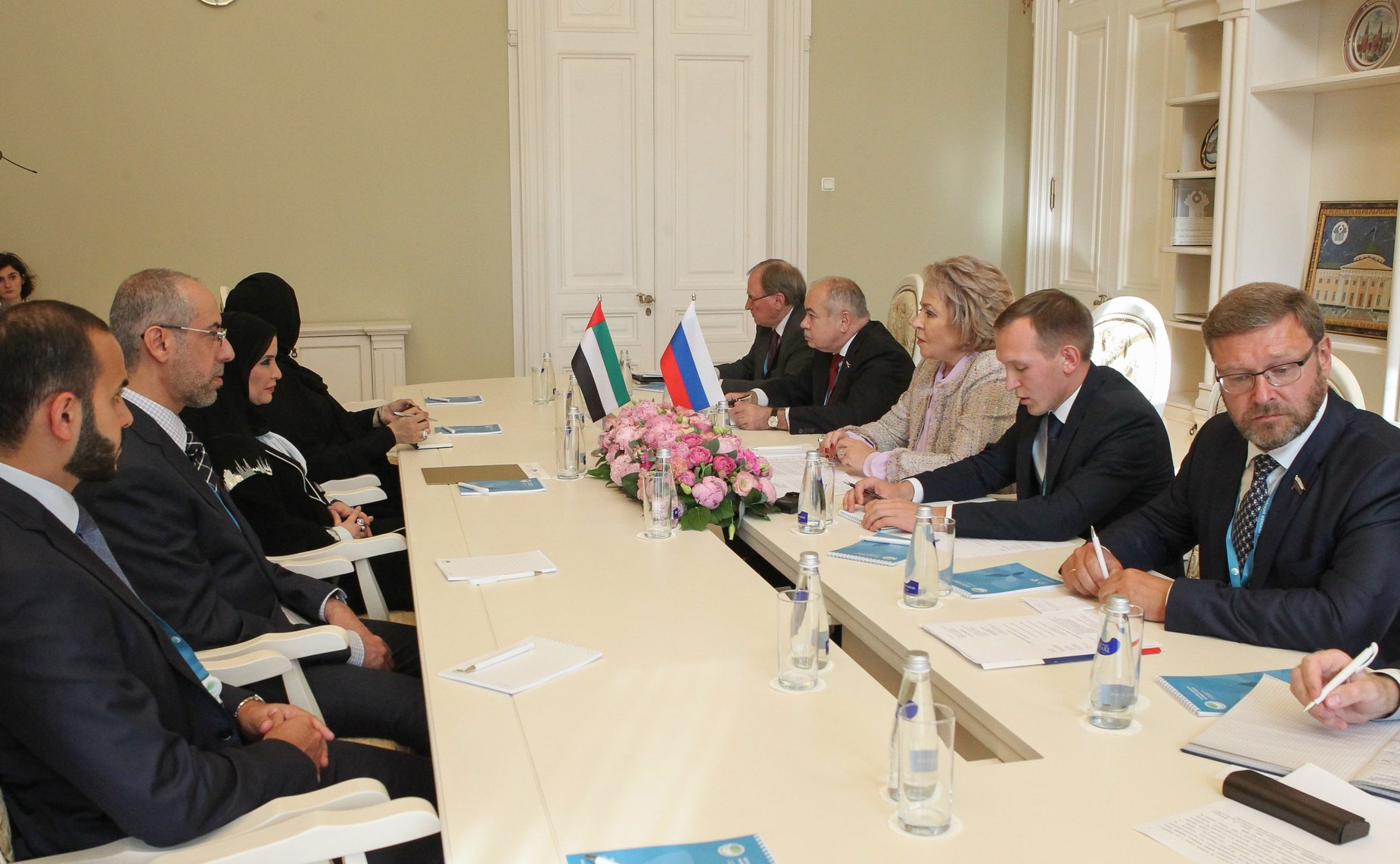 Валентина Матвиенко провела встречу с Председателем Федерального национального совета ОАЭ Амаль Аль-Кубейси