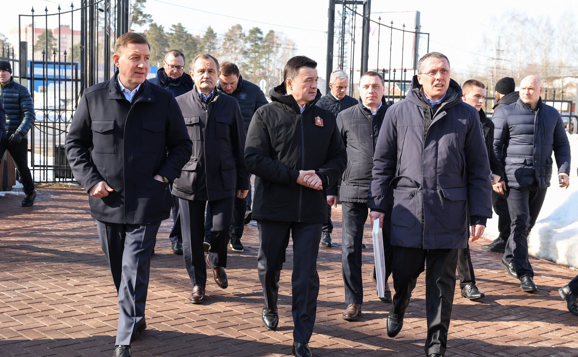 Рабочая поездка Андрея Турчака в Московскую область (фото Григорий Надток)