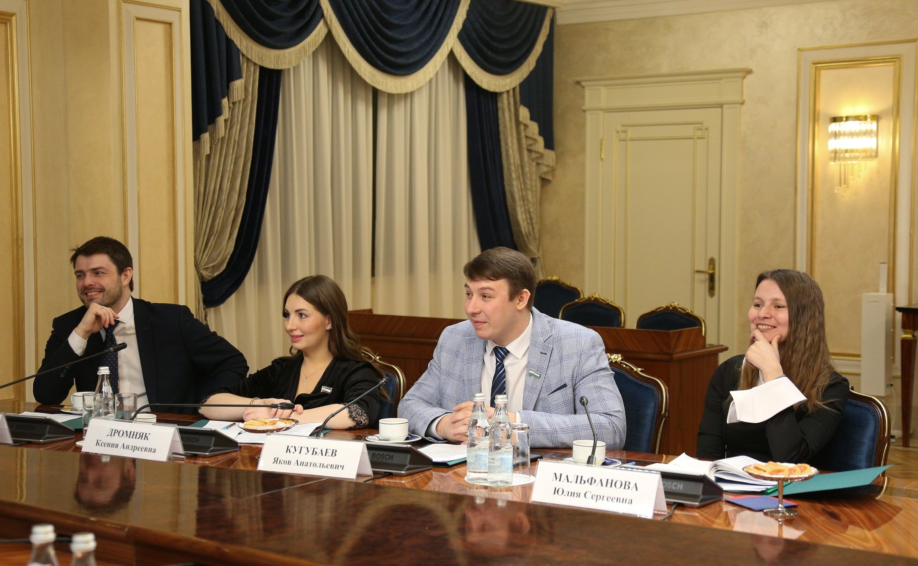 Встреча заместителя Председателя СФ Константина Косачева с членами Палаты молодых законодателей при СФ