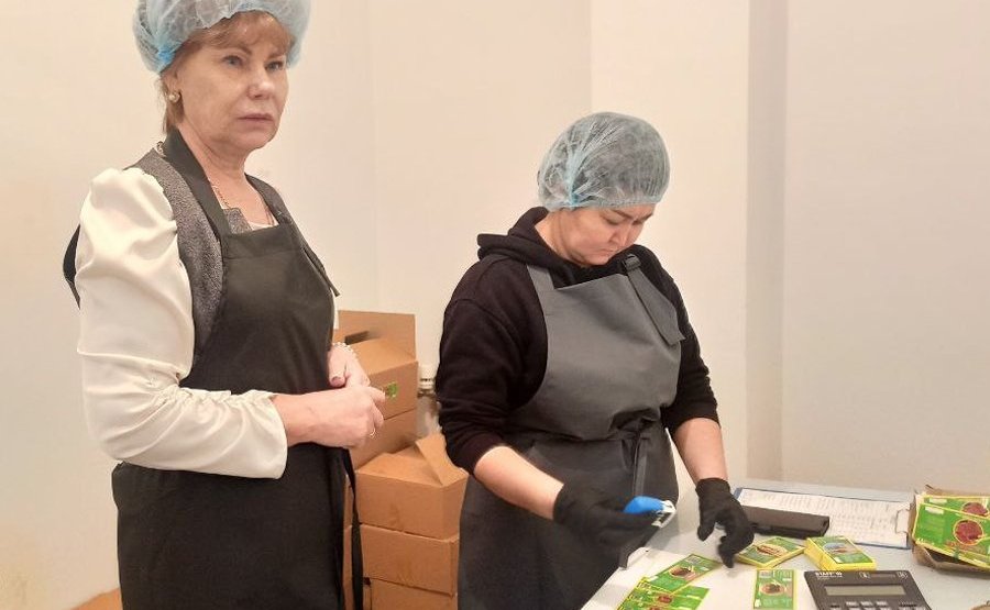 Татьяна Гигель ознакомилась с работой сельскохозяйственного производственного кооператива