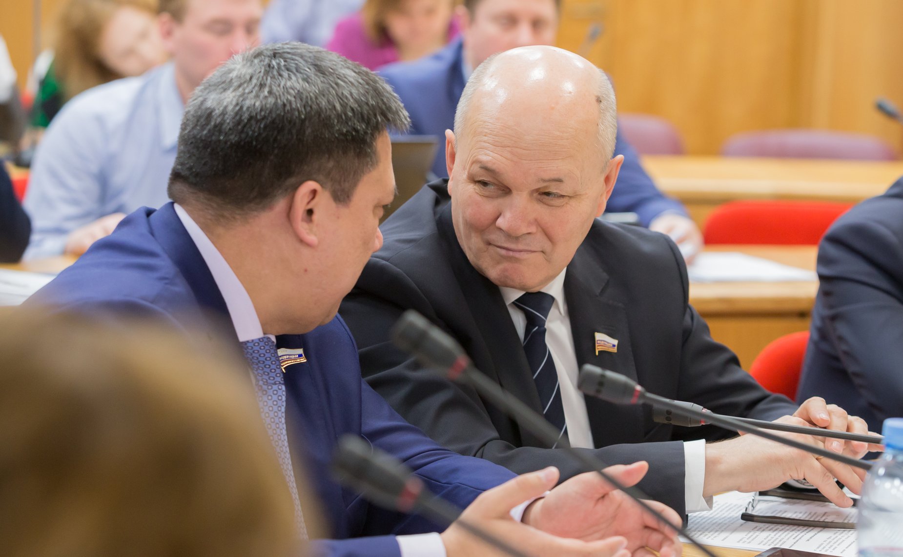 Круглый стол Комитета по бюджету и финансовым рынками в Финансовом университете при Правительстве РФ Щетинин