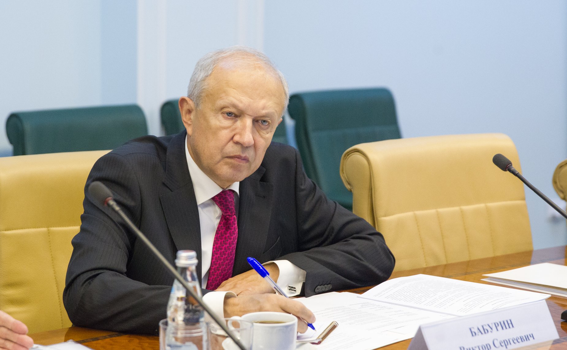 В. Бабурин Заседание Комиссии Совета законодателей по науке и инновационной деятельности