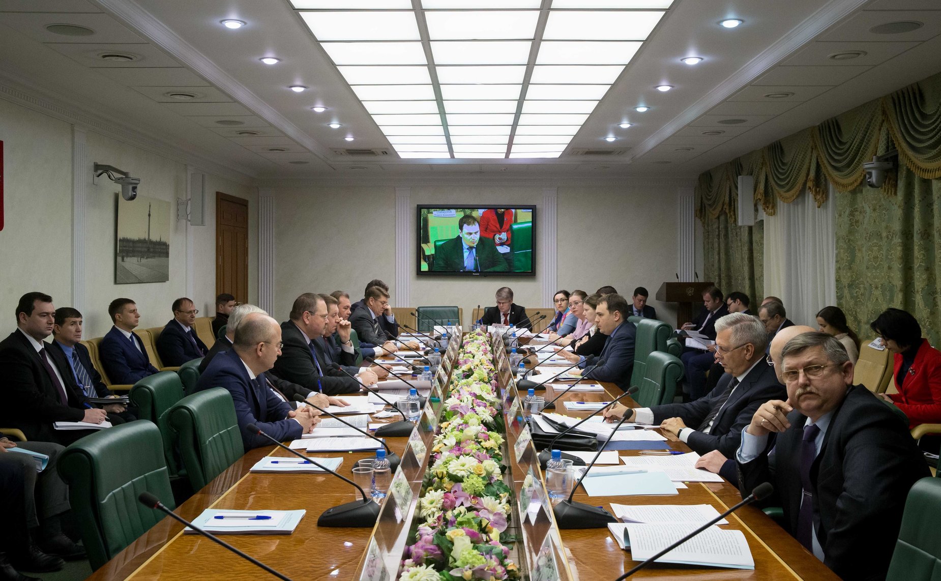 Совещание, посвященное обсуждению проекта федерального закона о федеральном, региональном и муниципальном контроле в РФ