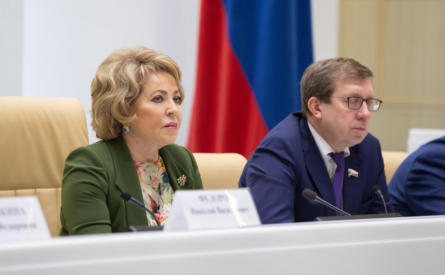 Валентина Матвиенко и Алексей майоров