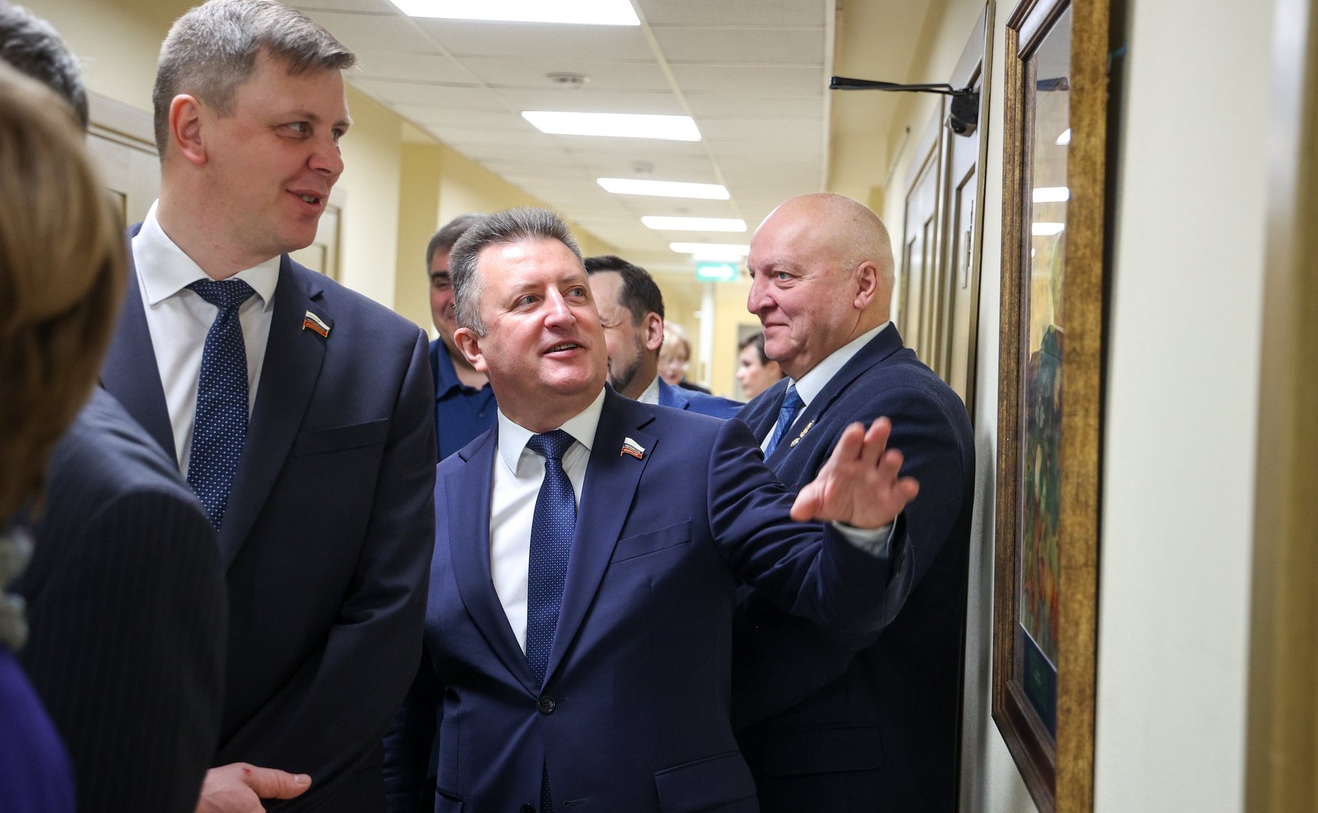 Открытие выставки картин на тему: «Земля Благославенная»