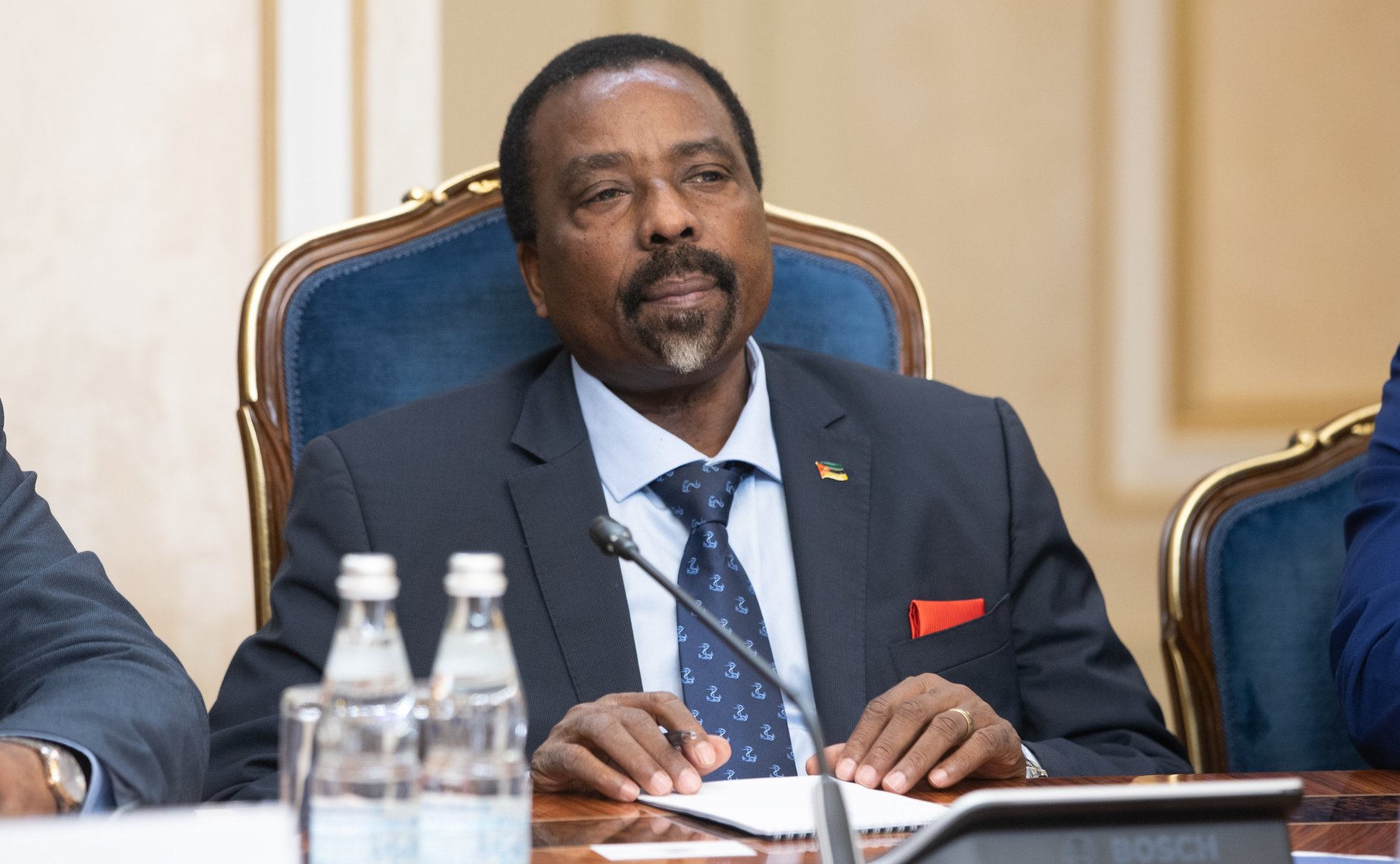 Встреча Николая Федорова с первым заместителем Председателя Ассамблеи Республики Мозамбик, Руководителем Административного совета Ассамблеи Антониу Жозе Амелией