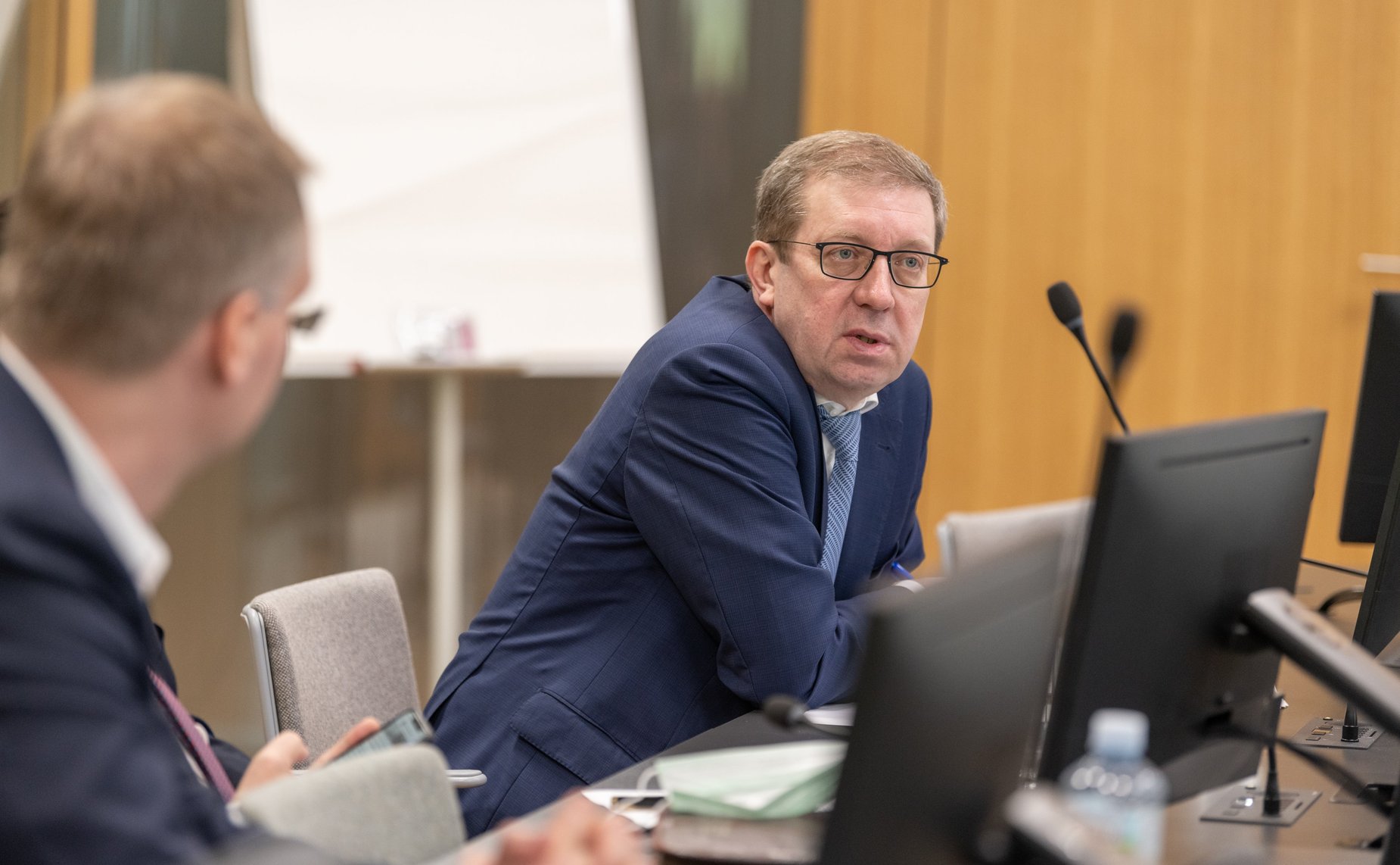 Делегация Совета Федерации во главе с председателем Комитета Совета Федерации по аграрно-продовольственной политике Алексеем Майоровым ознакомились с деятельностью Сколковского института науки и технологий (Сколтех)