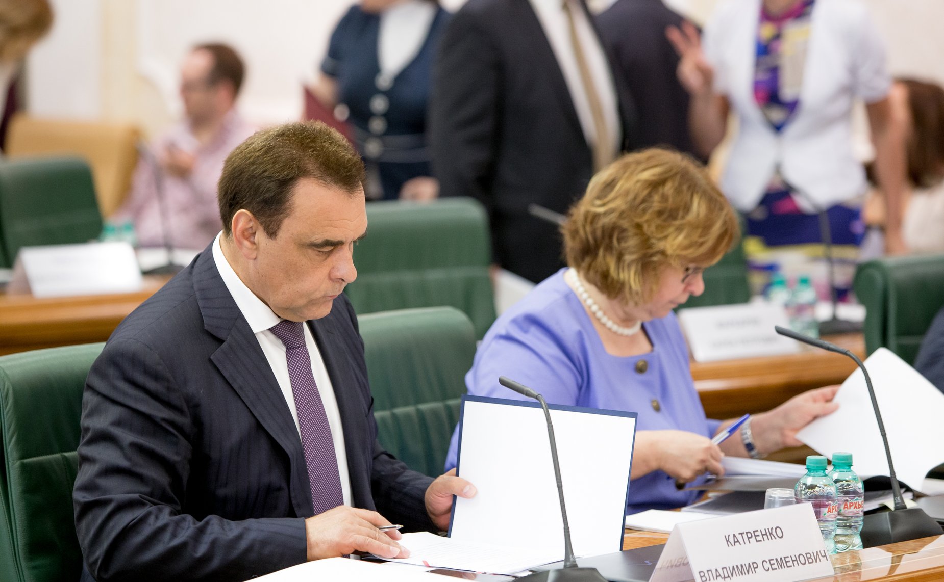 В. Катренко Заседание Совета по вопросам интеллектуальной собственности, посвященное обсуждению проекта концепции долгосрочной государственной стратегии в области интеллектуальной собственности