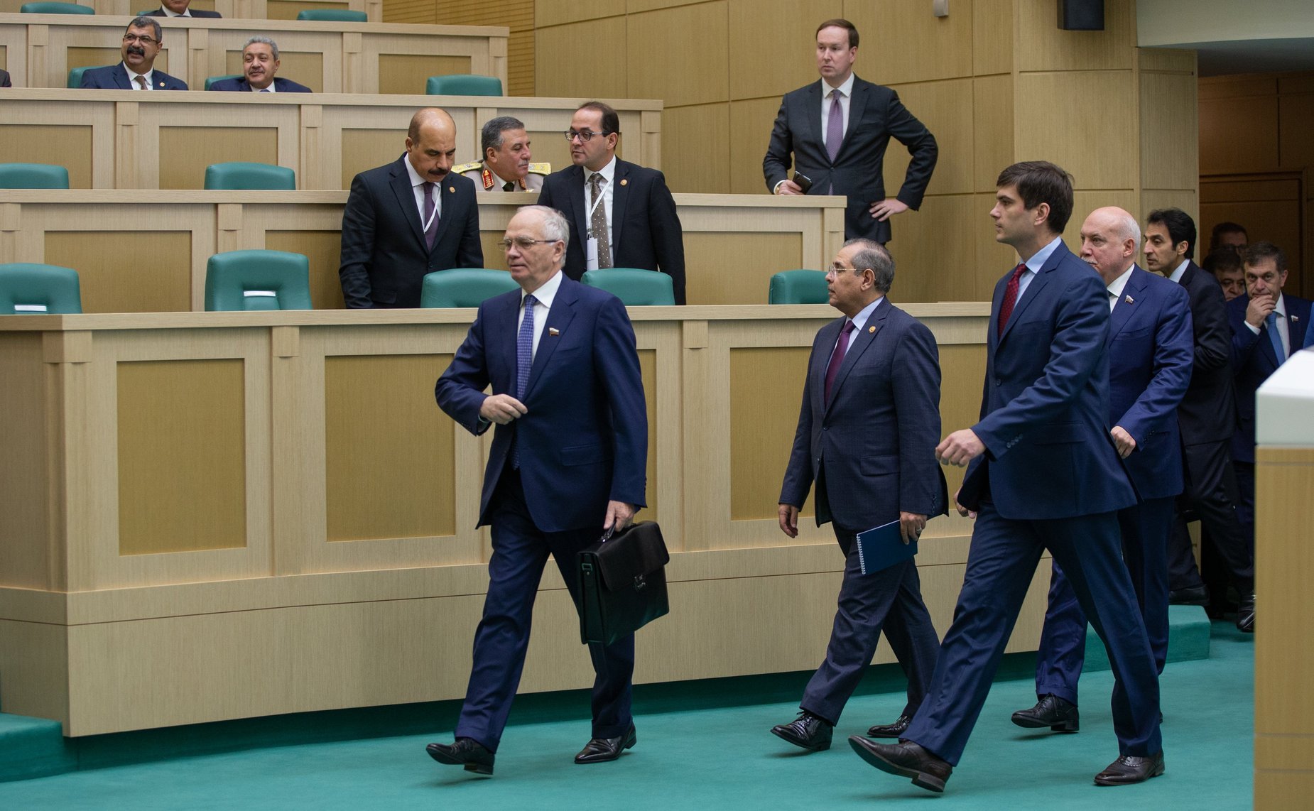 Выступление Президента Египта Абдельфаттаха Ас-Сиси в Совете Федерации