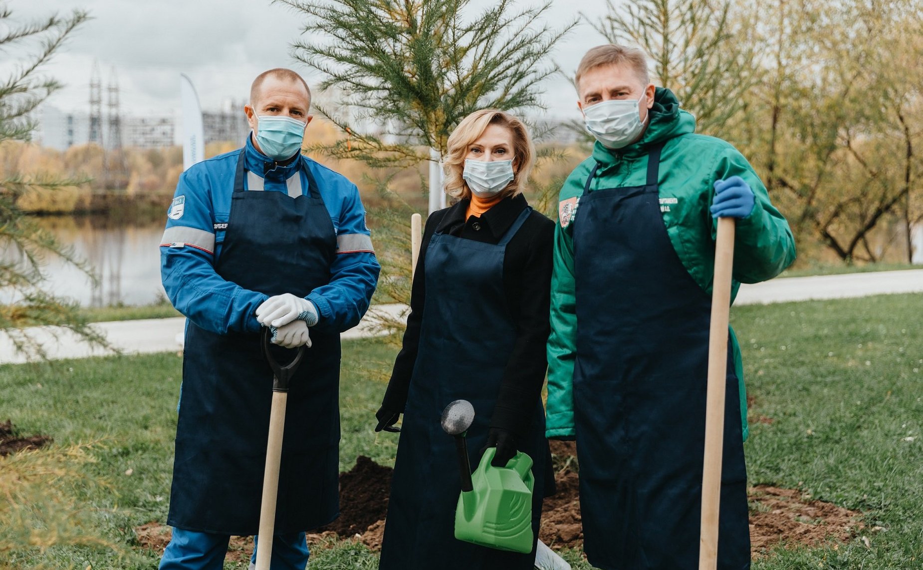Инна Святенко в рамках региональной недели приняла участие в эколого-патриотической акции