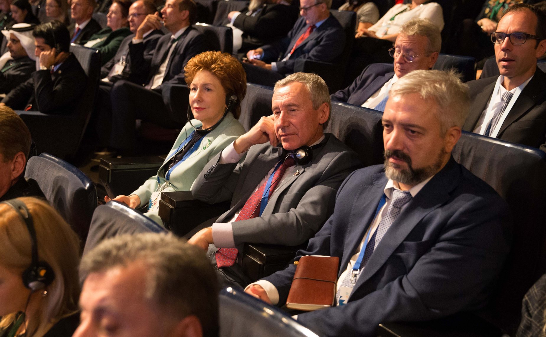 Российская делегация во главе с Председателем СФ В. Матвиенко приняла участие в церемонии открытия 141-й Ассамблеи МПС