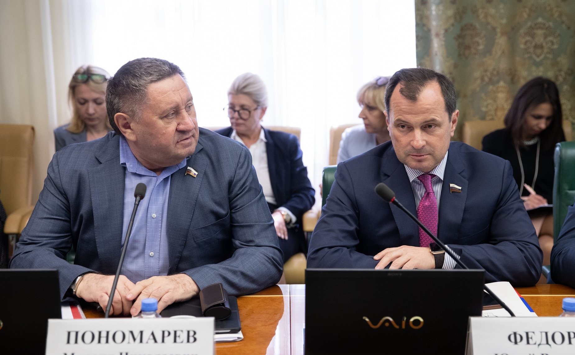 Михаил Пономарев и Юрий Федоров