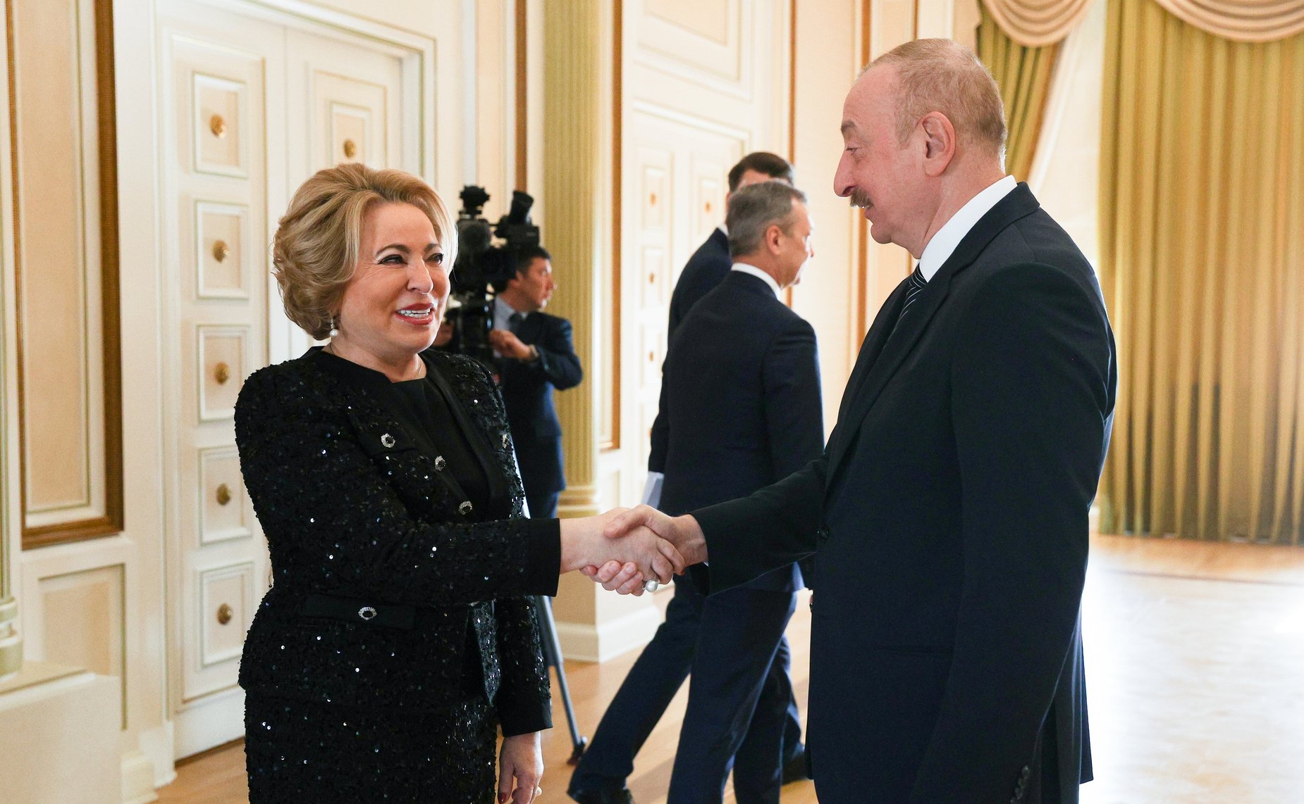 Председателя Совета Федерации Валентину Матвиенко принял Президент Азербайджанской Республики Ильхам Алиев