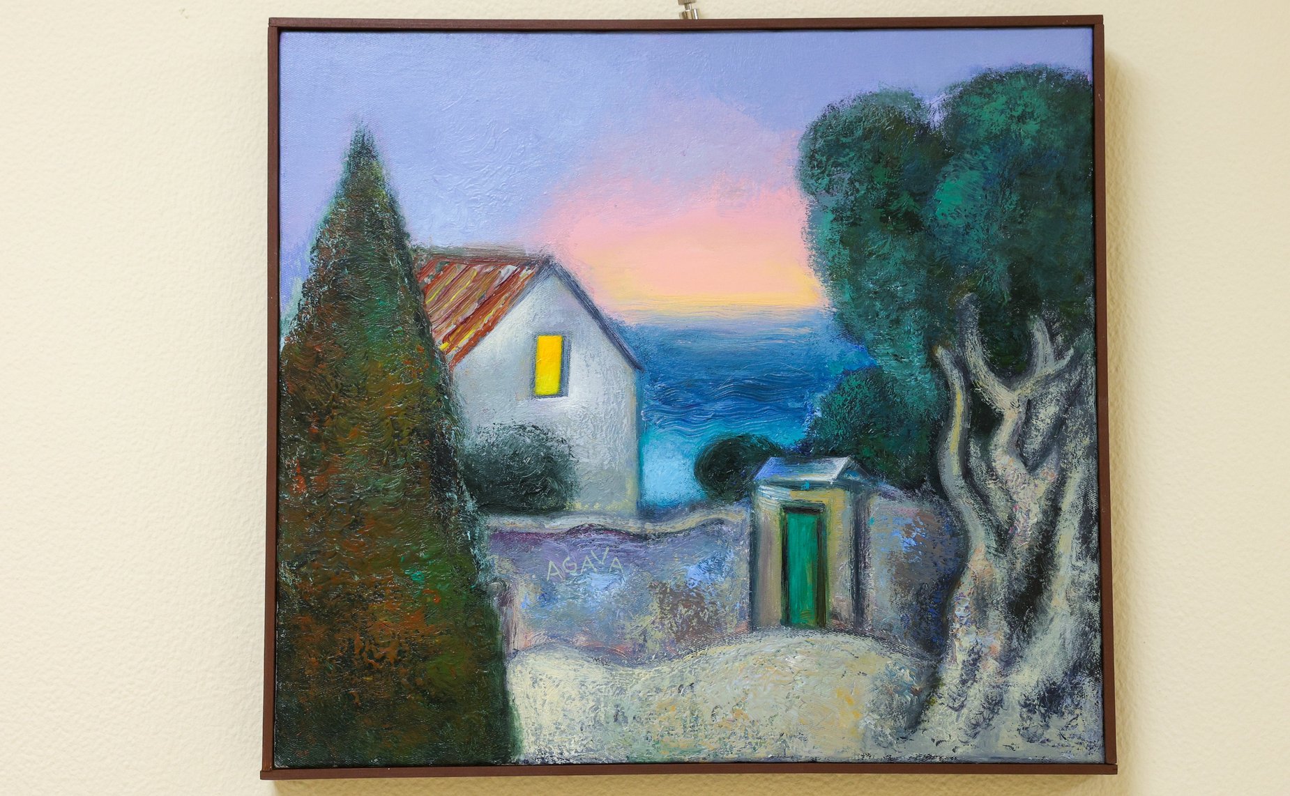 Открытие выставки работ члена Творческого союза художников России И. Авраменко