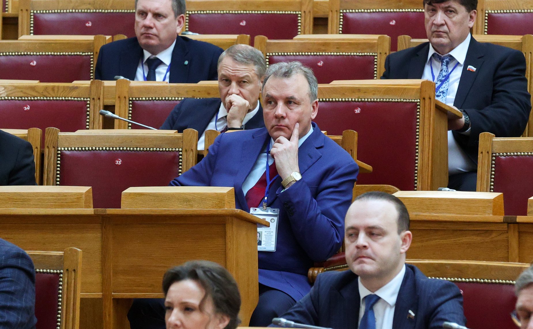 Президент Российской Федерации Владимир Путин встретился с членами Совета законодателей РФ при Федеральном Собрании