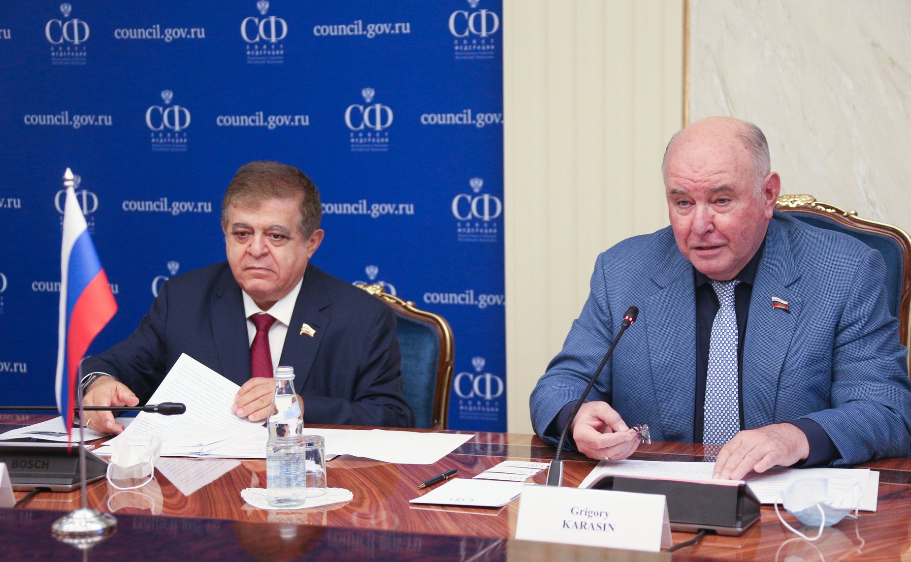 Владимир Джабаров и Григорий Карасин