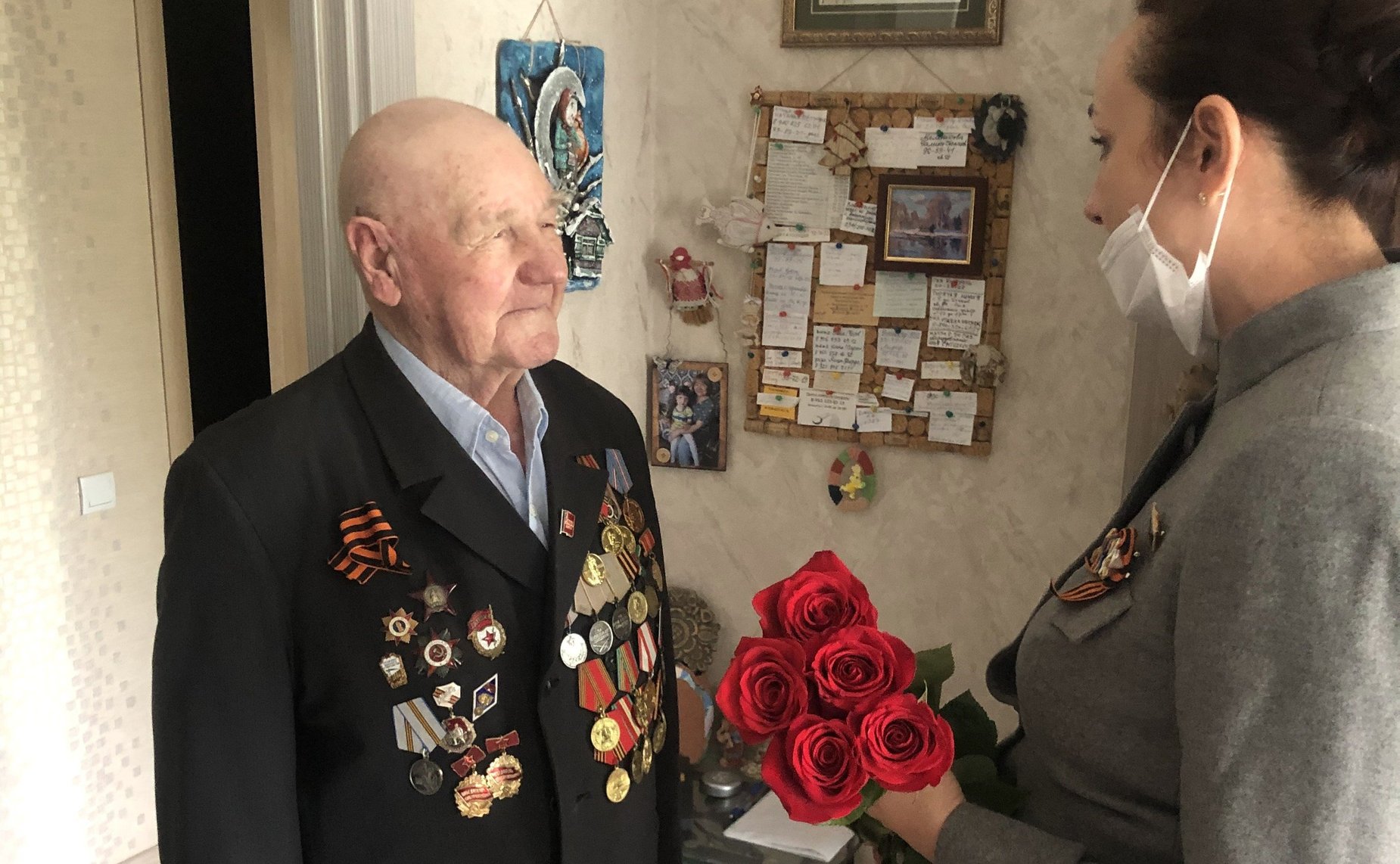 Ирина Петина приняла участие в мероприятиях, посвященных празднованию 76-ю годовщины Победы в Великой Отечественной войне