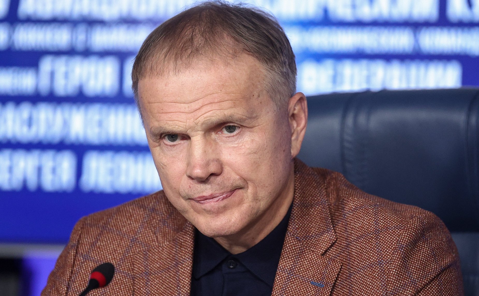 Пресс-конференция, посвященная подведению итогов V Авиационного-космического кубка по хоккею с шайбой имени Героя России, заслуженного летчика-испытателя РФ Сергея Богдана