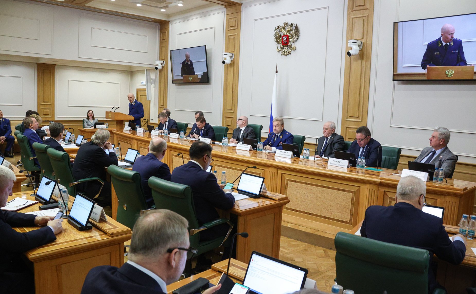 Совместное заседание Комитета СФ по конституционному законодательству и государственному строительству и Комитета СФ по обороне и безопасности