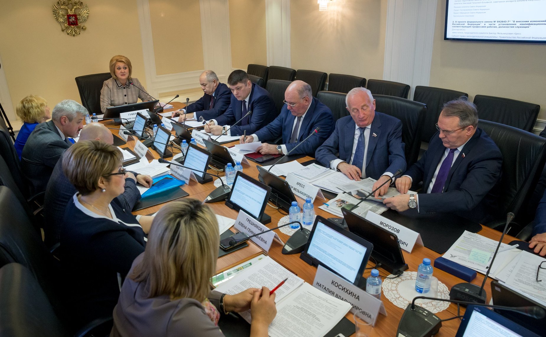 Заседание Комитета СФ по науке, образованию и культуре