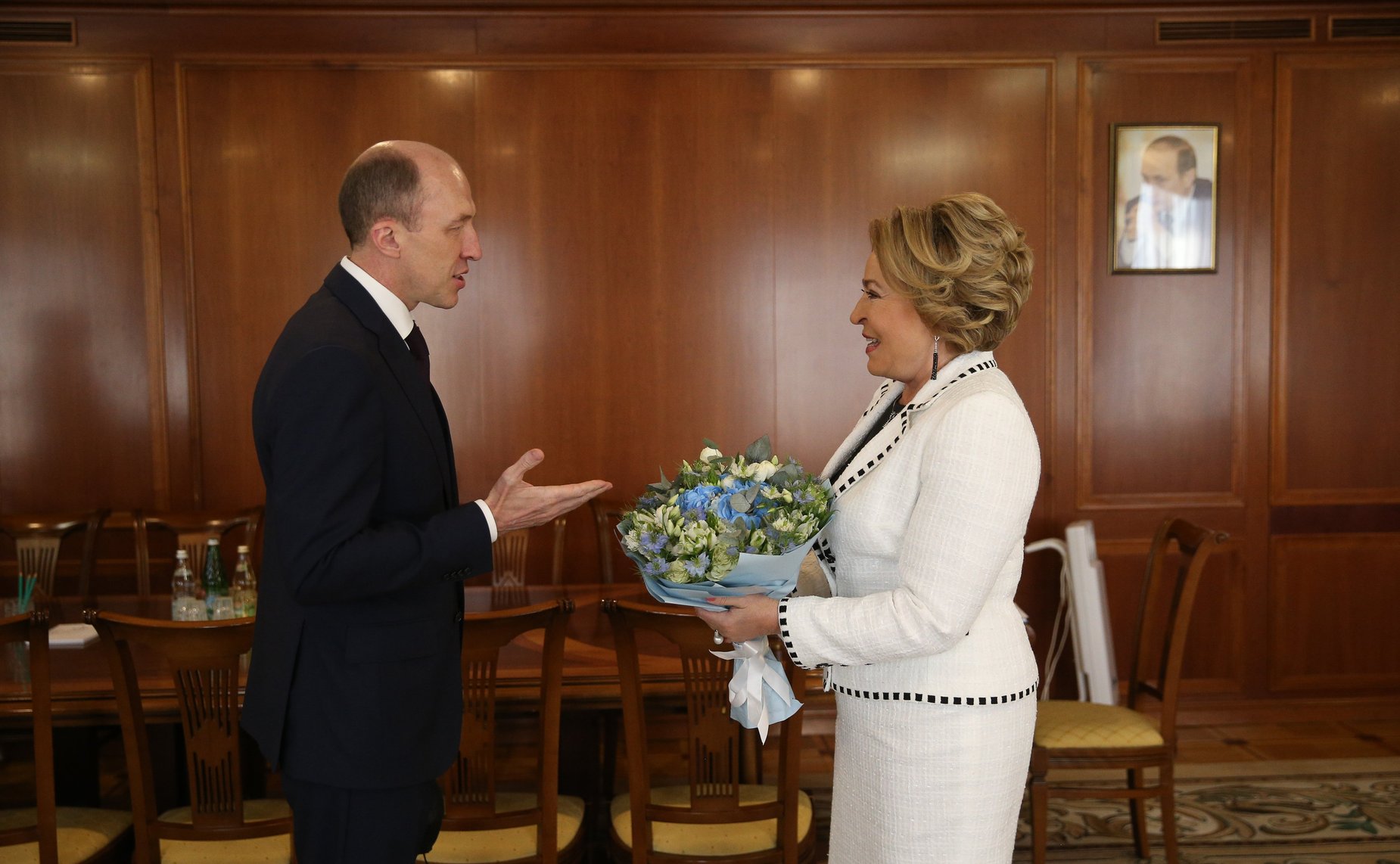 Встреча Председателя СФ Валентины Матвиенко с руководителями Республики Алтай