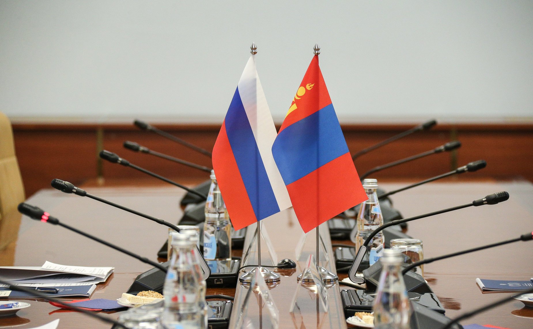 Встреча Константина Косачева с Чрезвычайным и Полномочным Послом Монголии в Российской Федерации Дуламсурэном Даваа