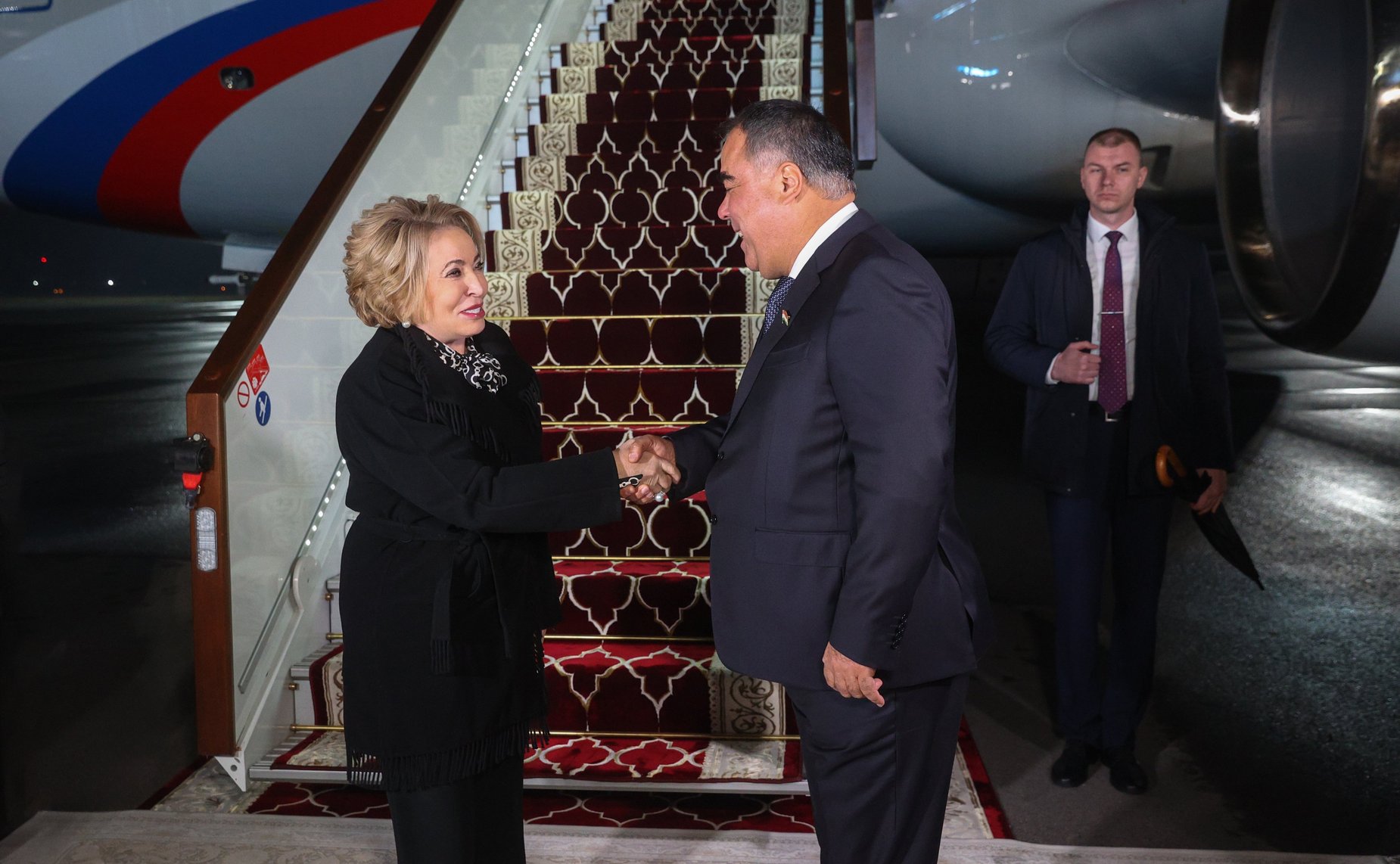 Рабочий визит делегации Совета Федерации во главе с Председателем СФ Валентиной Матвиенко в Республику Таджикистан для участия в мероприятиях осенней сессии МПА СНГ