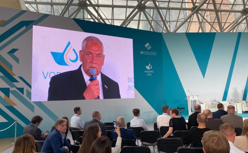 Сергей Митин принял участие в открытии выставочной экспозиции Седьмого Всероссийского водного конгресса в Москве