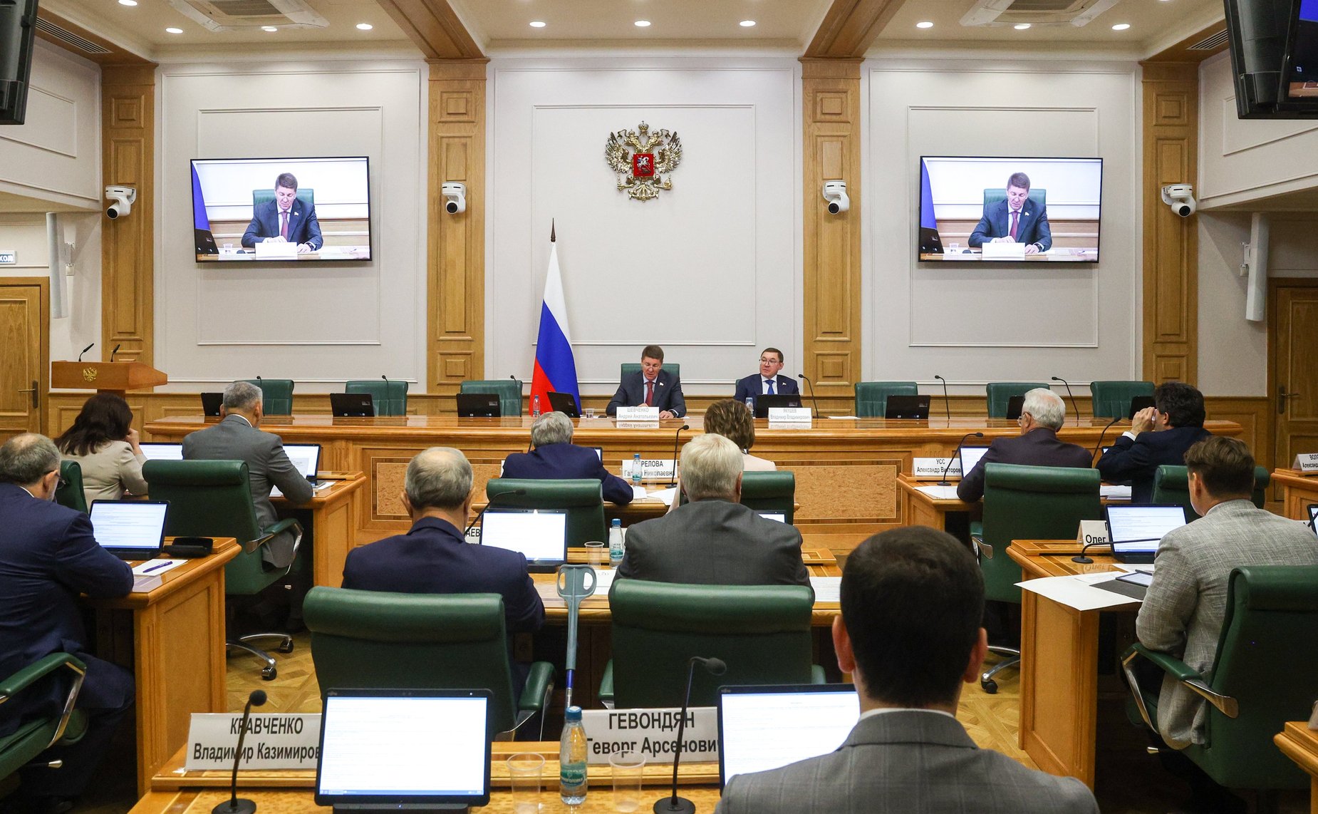 Заседание Комитета Совета Федерации по федеративному устройству, региональной политике, местному самоуправлению и делам Севера