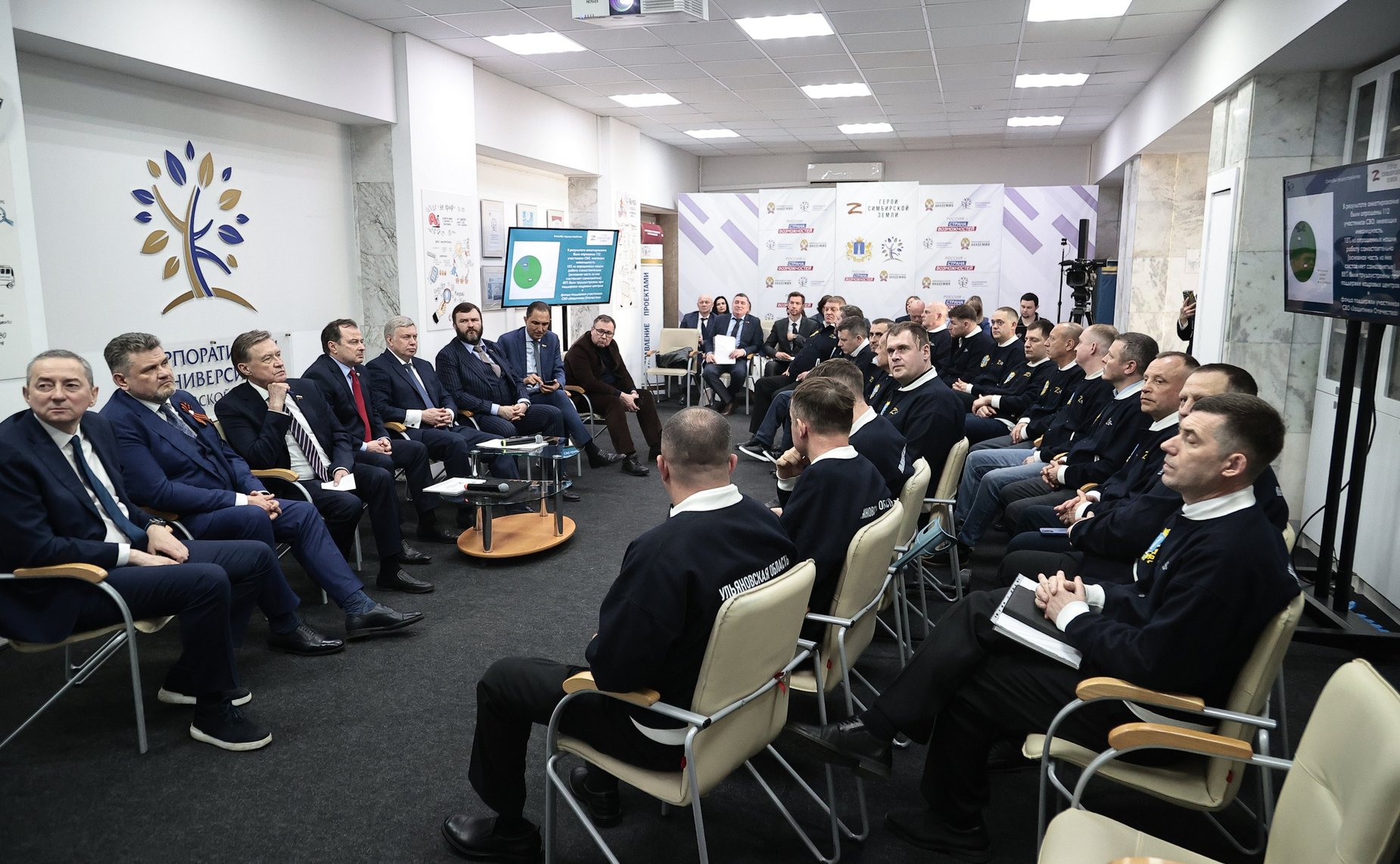 Сенаторы провели встречу с участниками проекта Герои Сибирской земли