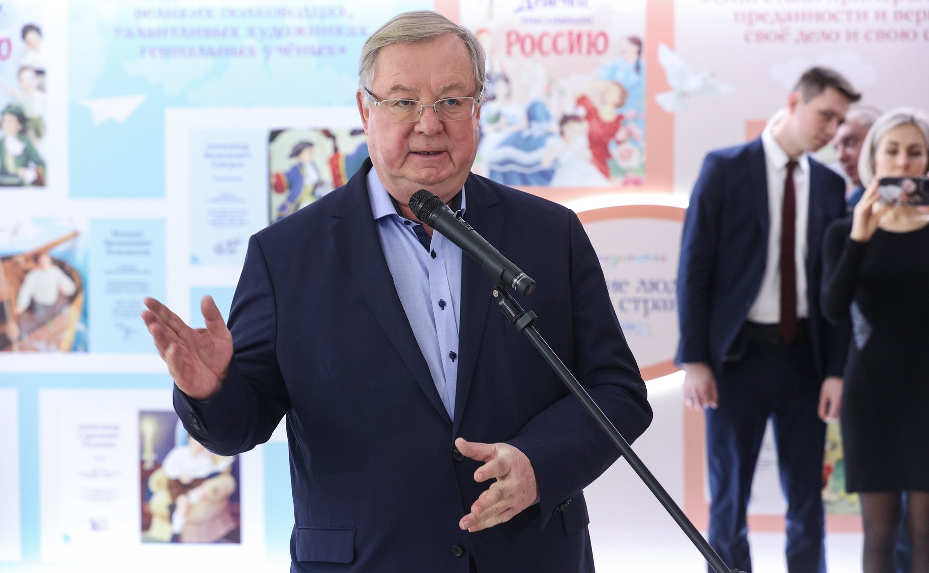 В Совете Федерации открылась выставка «Мы – за читающую Россию»