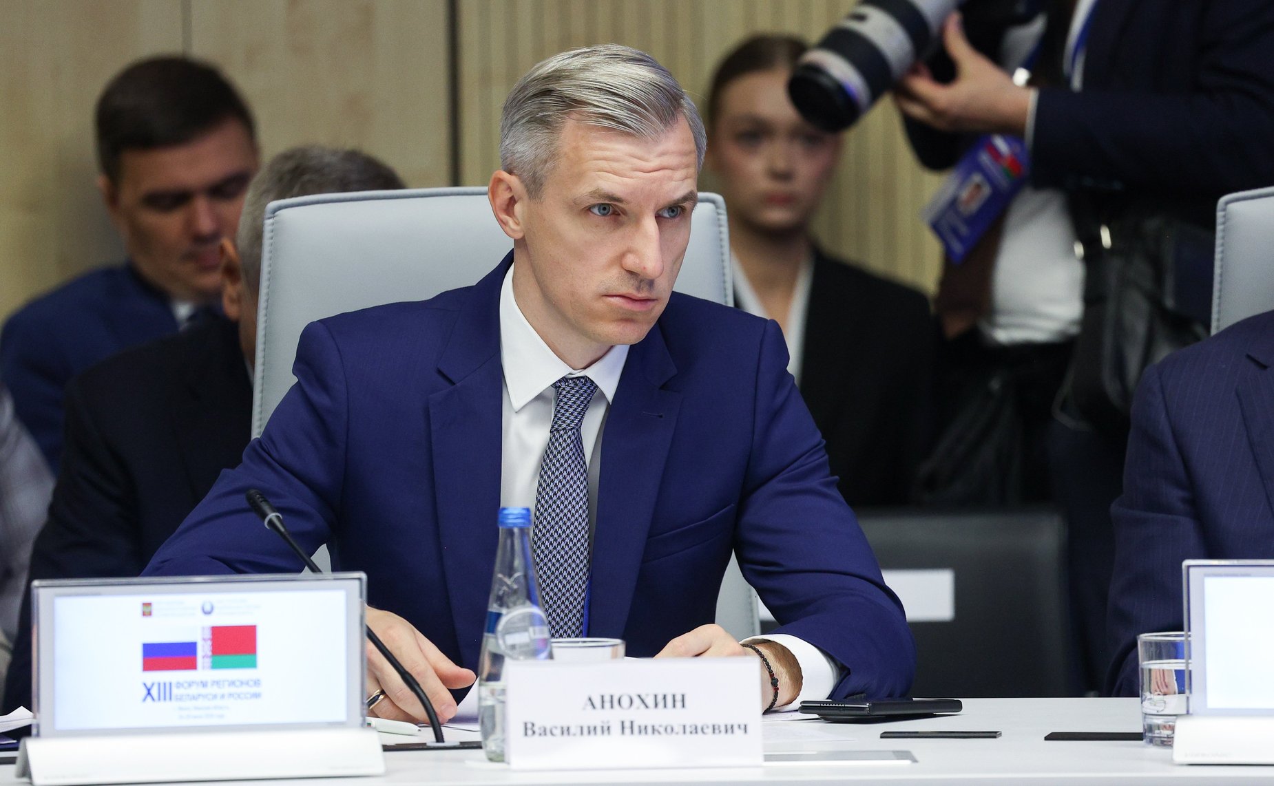 Встреча Председателя СФ Валентины Матвиенко и Председателя Совета Республики Национального собрания Республики Беларусь Натальи Кочановой с руководителями российских и белорусских регионов